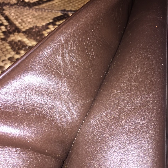 Vintage Caprice python snakeskin purse laptop bag - Picture 7 of 8